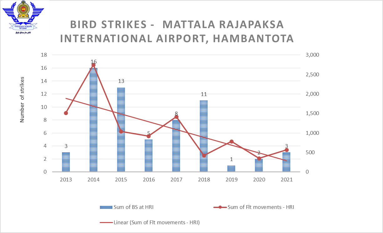 BirdStrikes 2021 MRIA